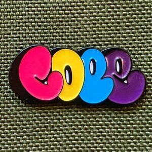 Cope2 enamel pin